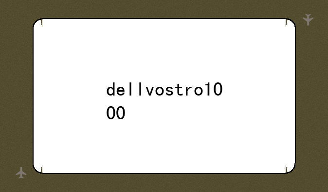 dellvostro1000