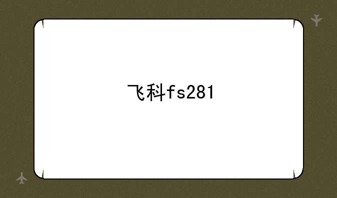 飞科fs281