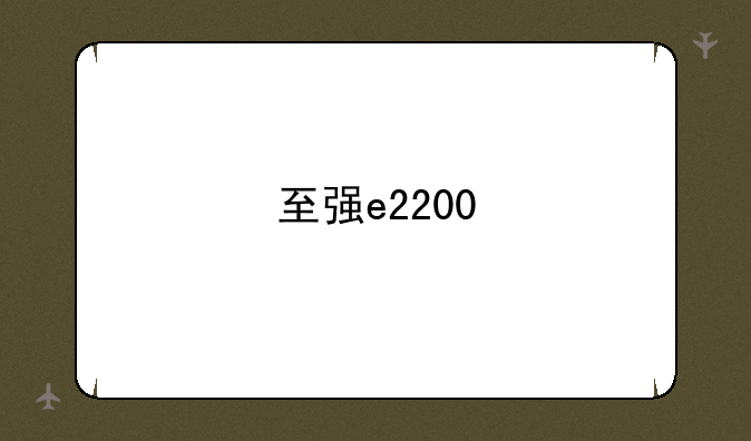至强e2200