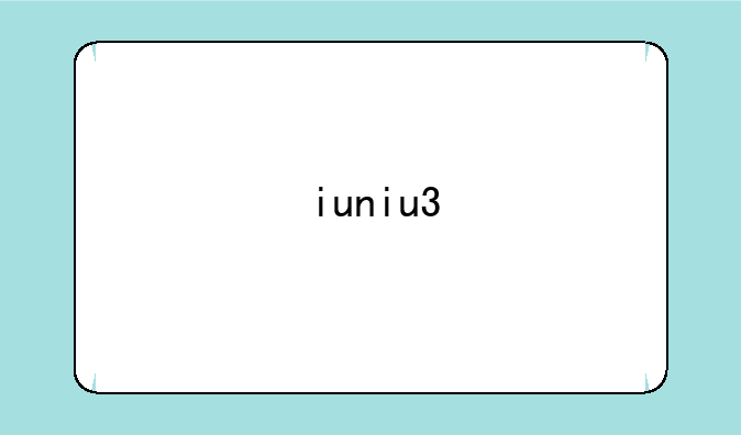 iuniu3