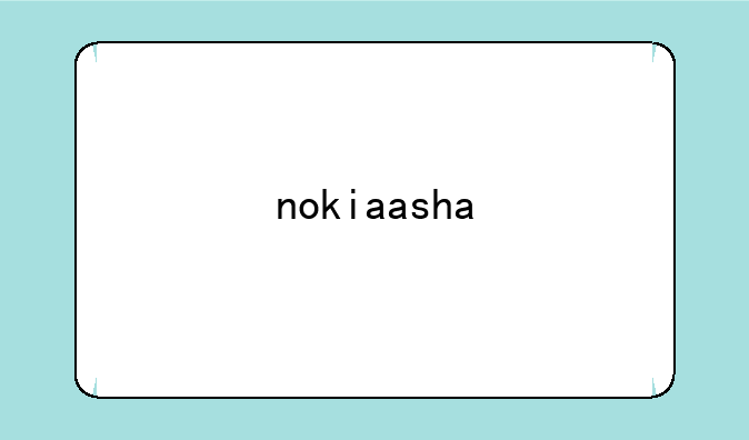 nokiaasha